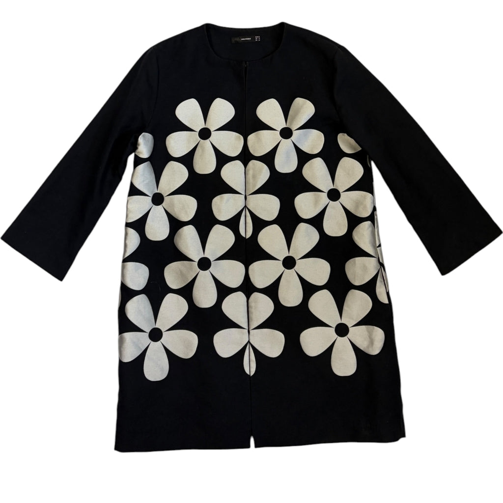 1960s daisy print coat