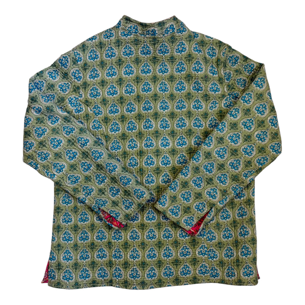 reversible quilt jacket
