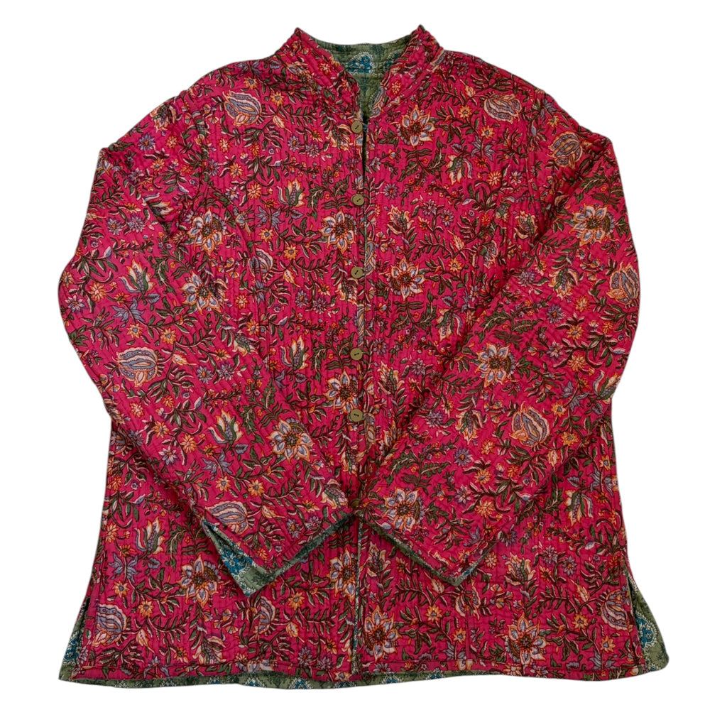reversible quilt jacket