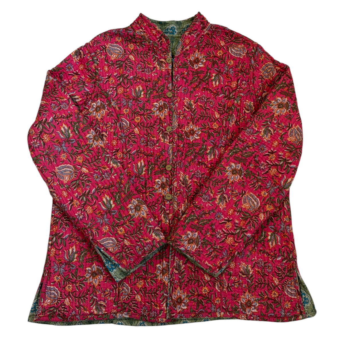 reversible quilt jacket