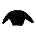 black angora jumper