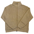 chunky zip cardigan