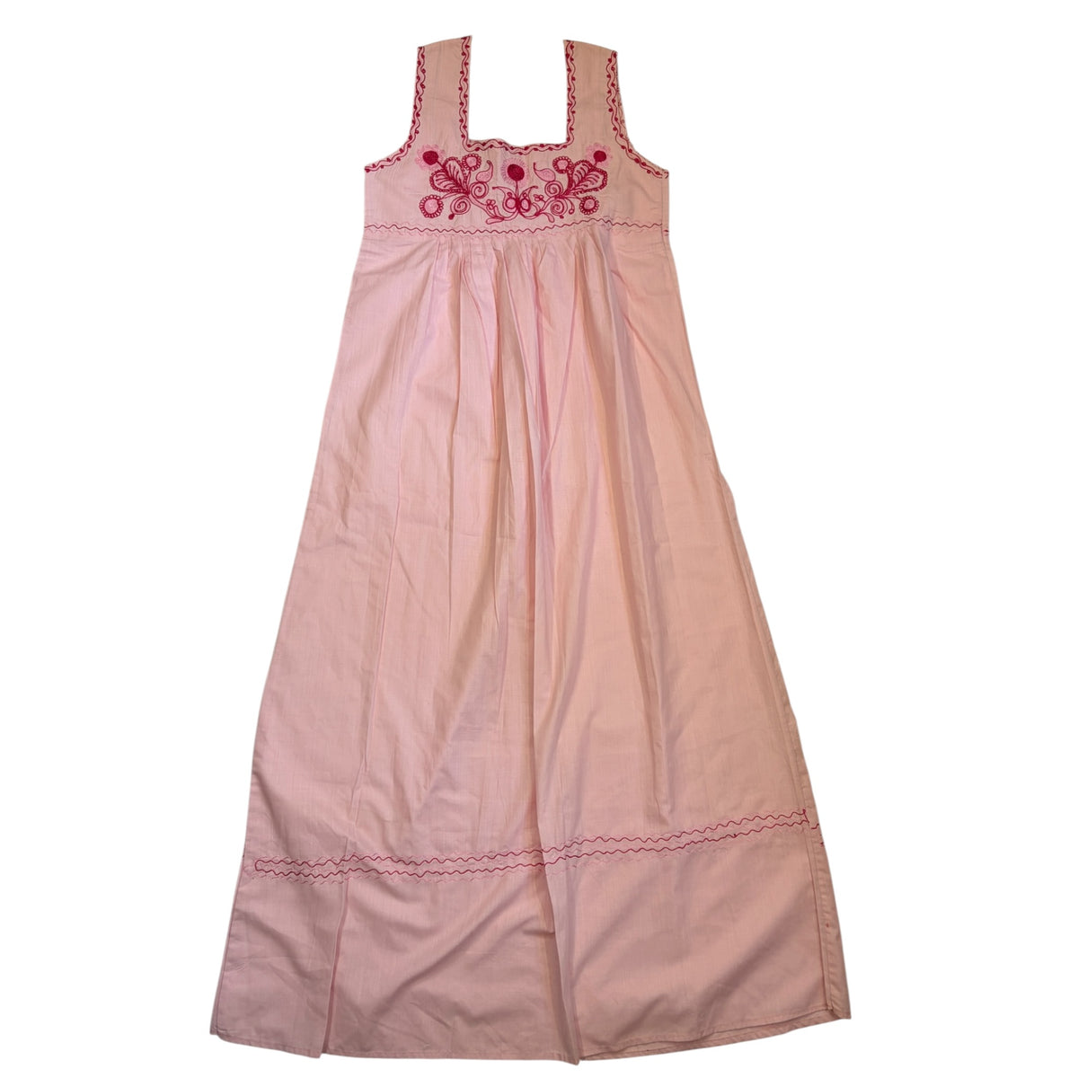 embroidered empire dress
