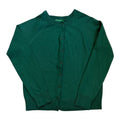 emerald green Benetton cashmere cardigen