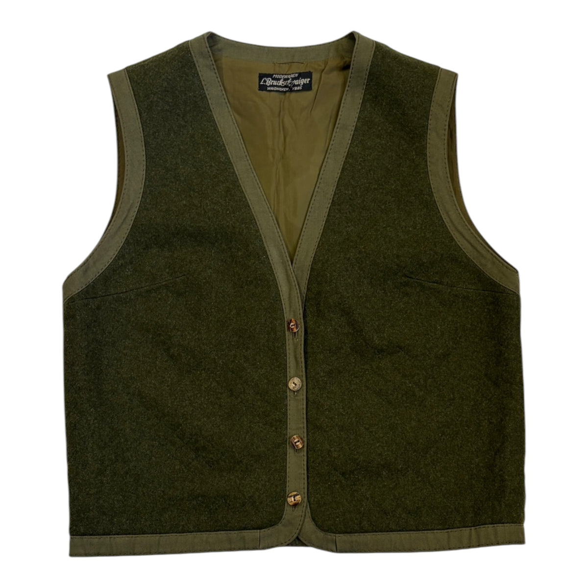green hunting vest