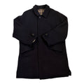 grey short wool coat