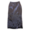 metallic long skirt