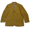 mustard tweed blazer