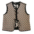 reversible quilted vest 