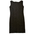 soft charcoal wool etui dress
