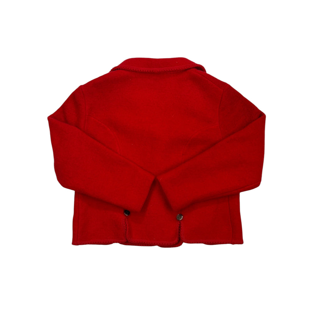 traditional austrian trachten jacket back