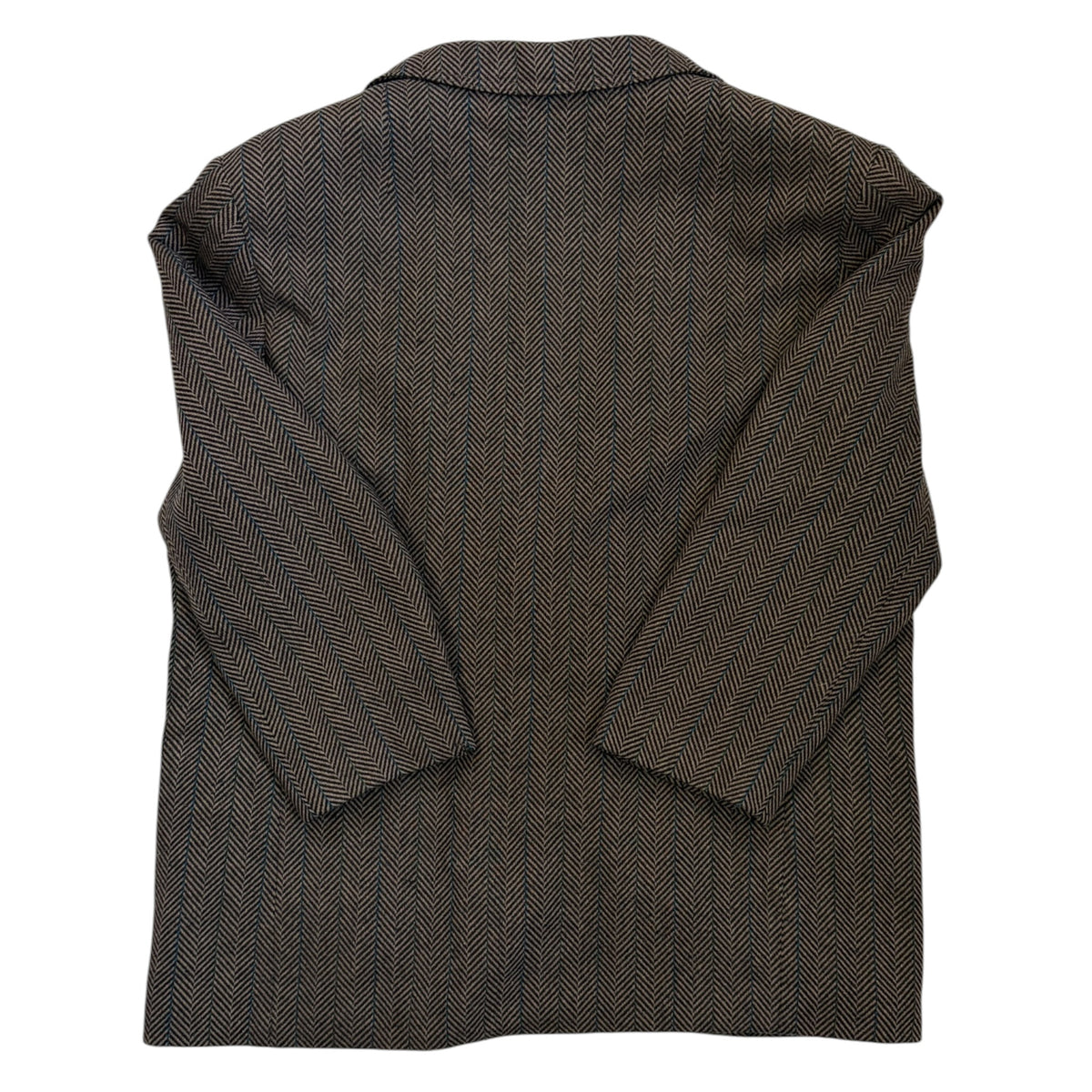 wool oversized blazer back
